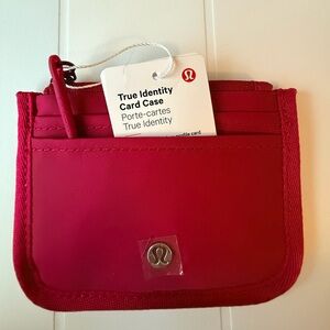 Lululemon Athletica Red Card Case